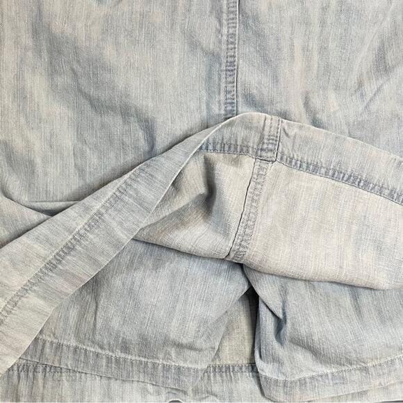 CJ BANKS WOMENS COTTON VINTAGE MINI SKORT Y2K BOHO WESTERN BLUE 16W - Picture 6 of 9